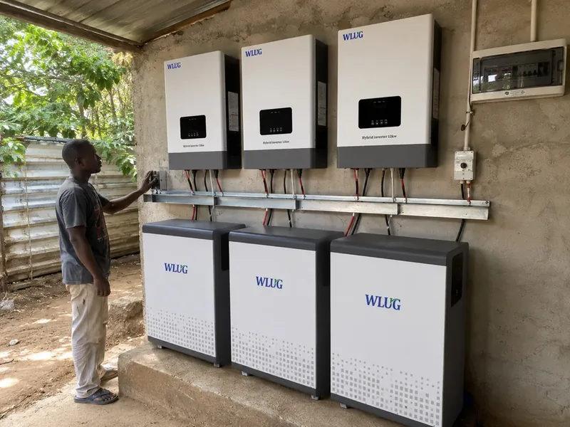 WLUG 12kW Commercial Solar Storage Project
