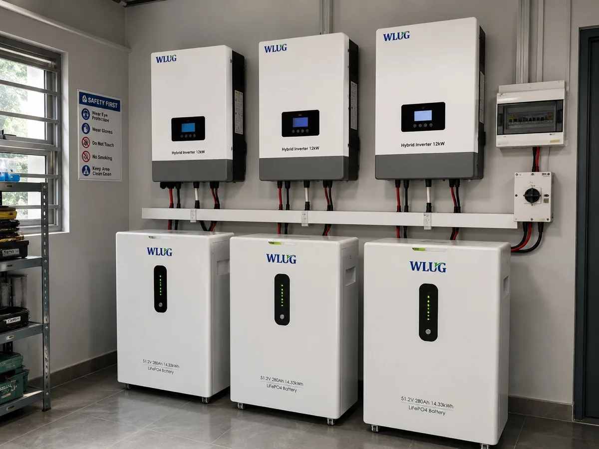 Industrial Microgrid Energy Storage Project Case — WLUG
