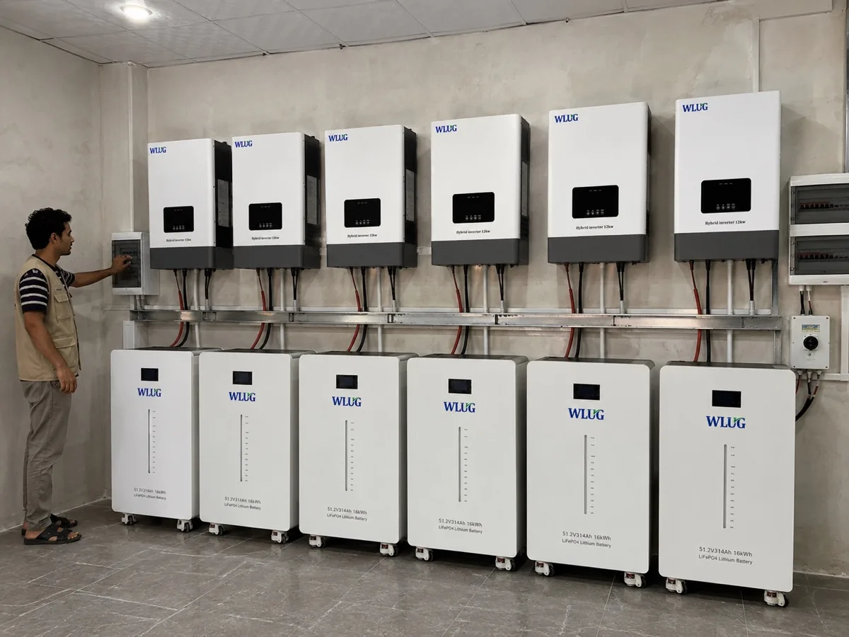 Residential Lifepo4 Energy Storage Project Case — WLUG