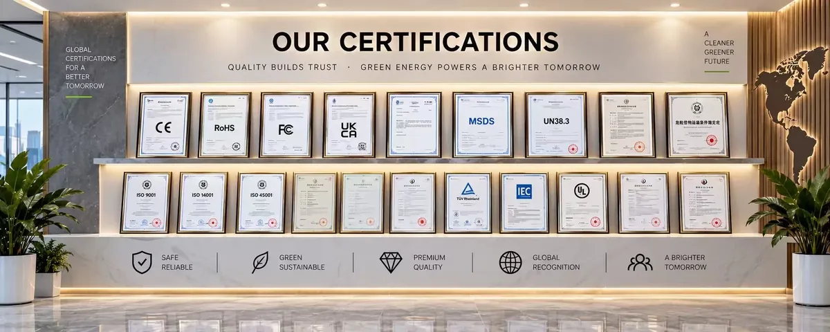 WLUG Product Certifications and Quality Assurance Certificates